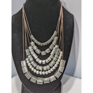 Boho Six Strand Charm Necklace Premier Design